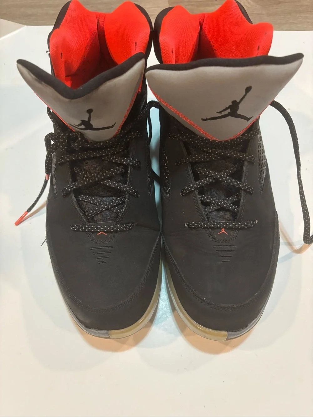 Size 12 - Jordan Flight Remix / Black-Infrared 23-Cool Grey / 679680-020
